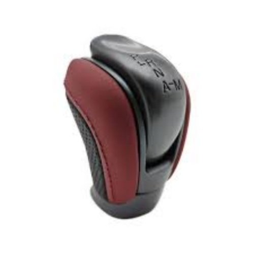 Genuine Nissan OEM R35 GTR GT-R Nismo Shift Knob Red and Black Leather