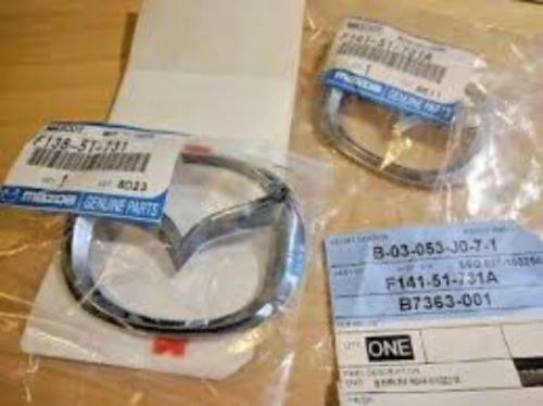 Genuine MAZDA OEM RX-7 FD3S Front & Rear Badge Emblem Set JDM SPIRIT R