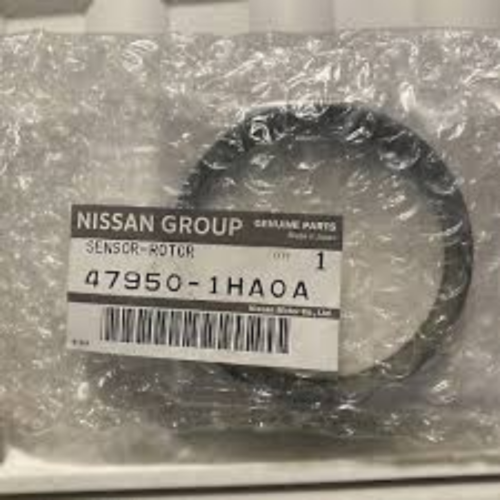 GENUINE NISSAN OEM SENSOR-ROTOR,ANTISKID REAR 47950-1HA0A