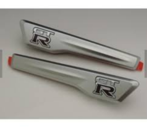 Genuine NISSAN OEM GTR R35 Front Fender Emblem R L Set 63871-62B0A 63870-62B0A