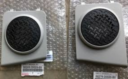 Genuine TOYOTA FJ Cruiser 2011-2014 D-Pillar Rear Speaker Grille Cover Rh&Lh SET