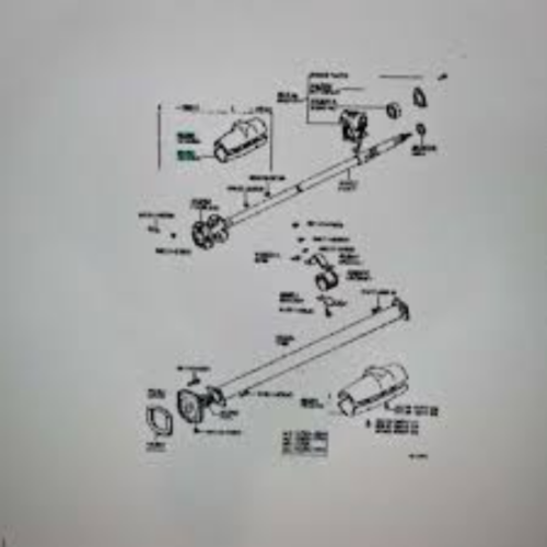 Genuine TOYOTA Land Cruiser FJ40 FJ45 BJ40 Steering Column Cover RHD 45286-60908