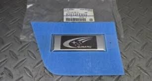 Genuine SUBARU OEM 02-07 Impreza WRX STi GDA GDB Rear Carbon SWRT SUBARU Emblem