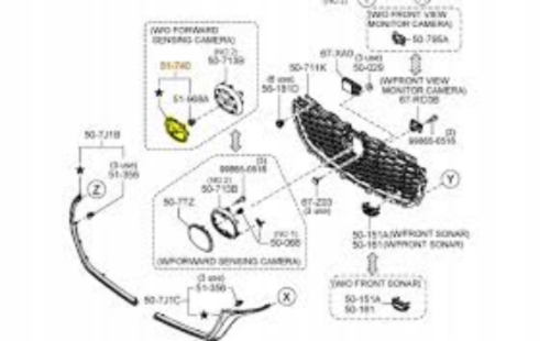 Genuine MAZDA OEM CX-5 KF#P 2016-2021 Front Grille Chrome Emblem KA0G-51-730