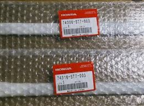 Genuine HONDA ACURA 3-Door Integra DC1 DC2 Front Door & Roof Molding Rh & Lh SET