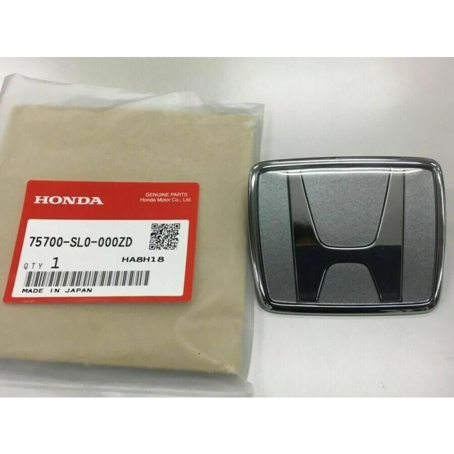 Genuine Honda OEM NSX R77 91-01 Front Emblem Kaiser Silver 75700-SL0-000ZD