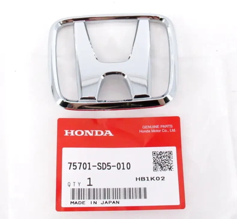 Genuine Honda 1997-2001 Prelude Front & Rear Emblem 75701-SM4-900 75701-SD5-010