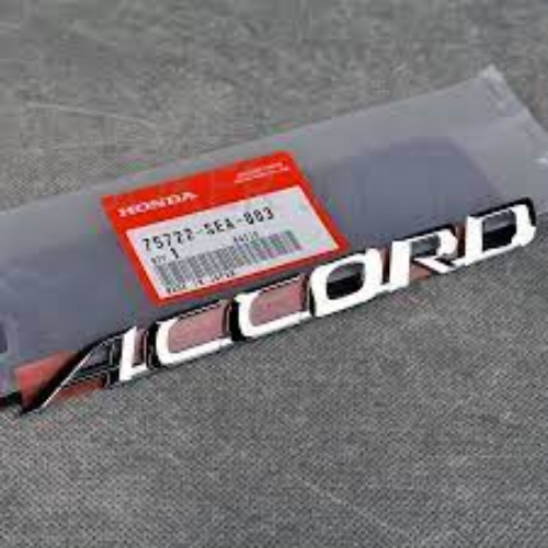 HONDA OEM 2002-08 ACCORD TSX ACURA, CL7 CL8 CL9 Rear "H" & "ACCORD" Emblem Set
