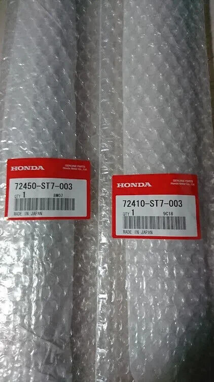 Genuine HONDA OEM ACURA INTEGRA DC1 DC2 Front Door Window Molding RH & LH Set