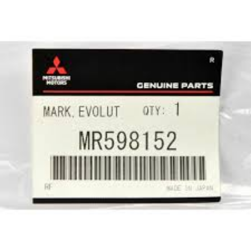 Genuine MITSUBISHI OEM Lancer Evolution VII CT9A Rear Badge emblem MR598152