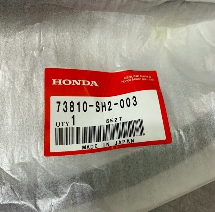 Genuine HONDA OEM 88-91 CR-X CRX EF8 Quarter Window Glass Molding Right
