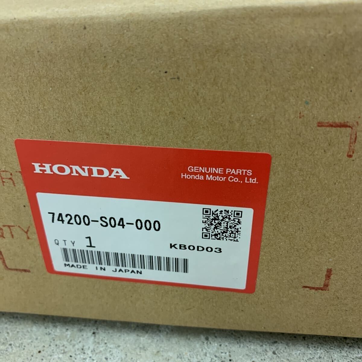 Genuine HONDA OEM CIVIC TYPE R EK9 Cowl Top Assy 74200-S04-000