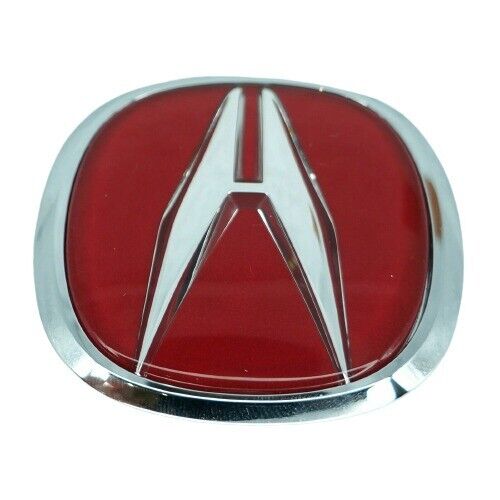 Genuine Honda OEM 97-01 Acura Integra DC2 Type-R RED A Emblem Front and Rear