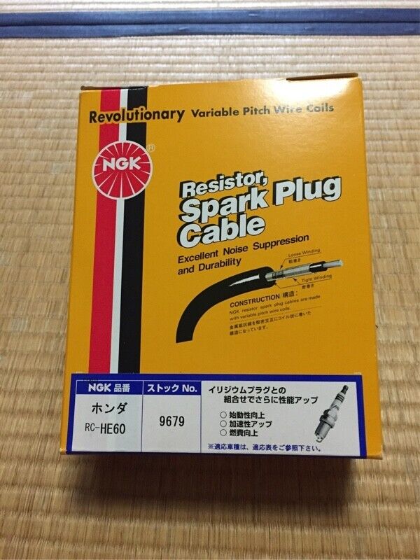 Genuine HONDA OEM NGK SPARK PLUG CABLE IGNITION WIRE ACTY Mini Truck RC-HE60