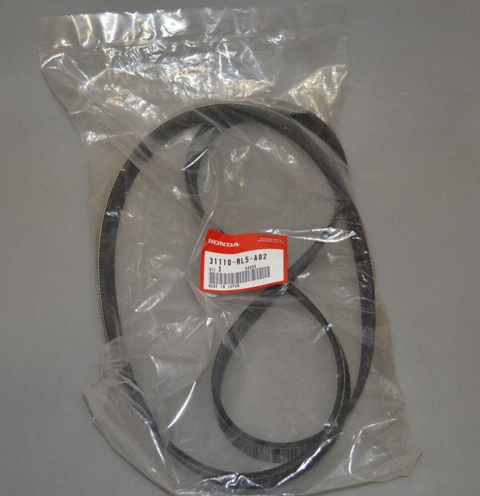 Honda OEM Acura Serpentine Belt Alternator Drive Fan 2009-14 TSX 31110-RL5-A0