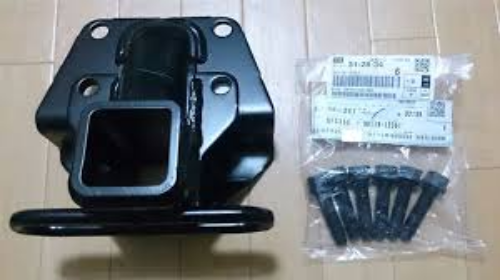 Genuine Toyota 4Runner Lexus GX470 Pintle Towing Trailer Hitch Plate + Bolts SET