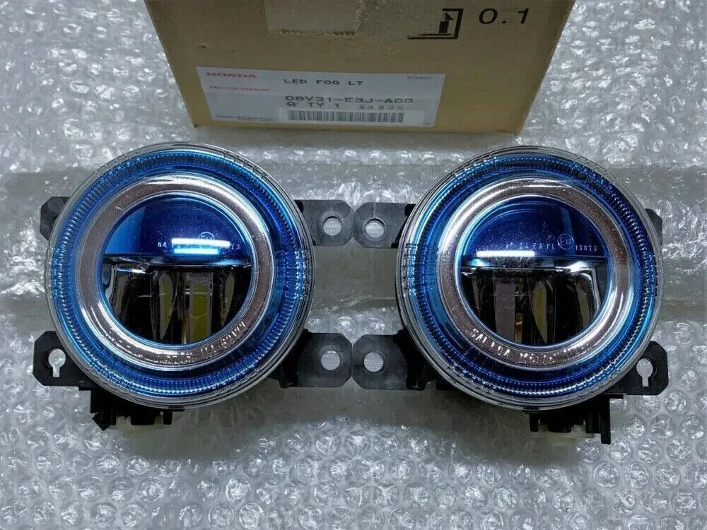 Genuine Honda OEM LED Fog Light Lamp CIVIC TYPE-R FIT 08V31-E3J-A00 LH RH Set