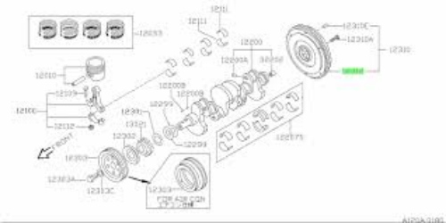 Genuine Nissan OEM DATSUN 1200 Flywheel Ring Gear B110 B210 B310 A12 A14 A15