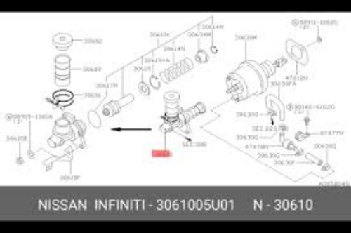 Nissan OEM NISMO GT-R BNR32 BCNR33 BNR34 RB26 Clutch Master Cylinder 30610-05U01