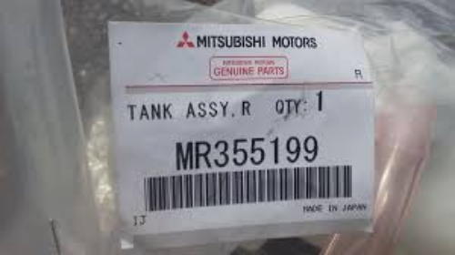GENUINE MITSUBISHI OEM EVO5 EVO6 CP9A RADIATOR CONDENSER TANK ASSY LANCER
