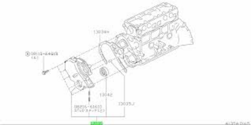 NISSAN OEM DATSUN 1200 Front Timing Chain Cover B10 B110 B210 B310 A12 A14 A15