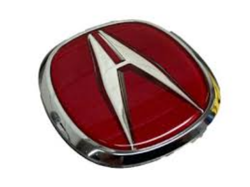 Genuine Honda OEM 97-01 Acura Integra DC2 Type-R RED A Emblem Front and Rear