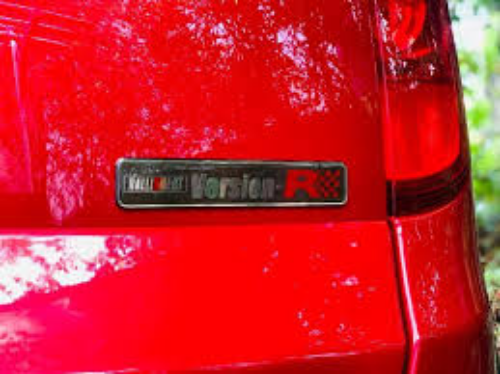 Genuine Mitsubishi OEM RALLIART Colt Version-R Rear Emblem Badge 7415A254