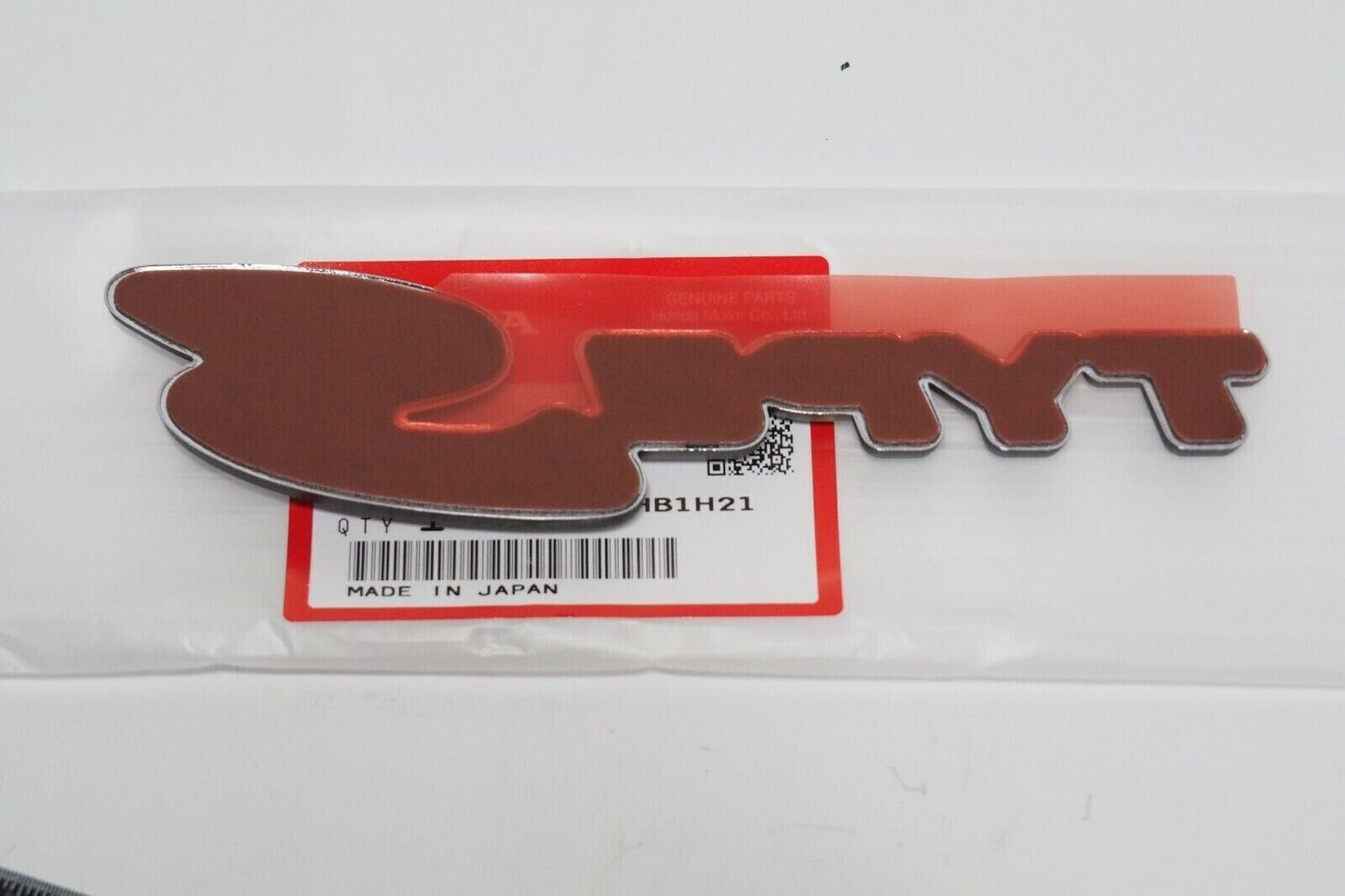 GENUINE HONDA OEM INTEGRA DC5 ACURA RSX 02-06 Type-S RED Rear Back EMBLEM Badge