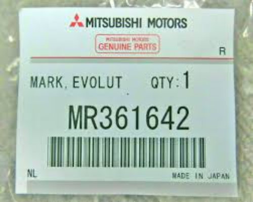 Genuine MITSUBISHI OEM PAJERO EVOLUTION Evolution Decal MR361642