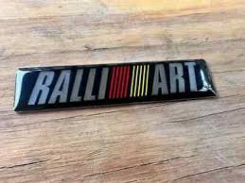 Genuine Mitsubishi OEM RALLIART Rear Emblem Badge 7415A198
