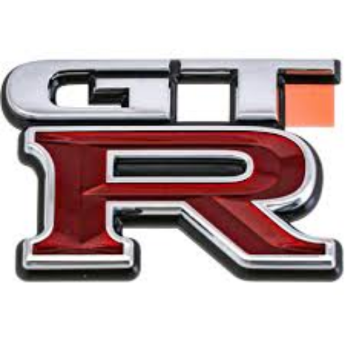 Genuine Nissan OEM Skyline R34 GT-R Rear Emblem 84896-AA400
