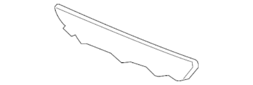 Genuine Nissan OEM G37 NON SPORT WITH TECH PACKAGE Driver SIDE BUMPER FINISHER