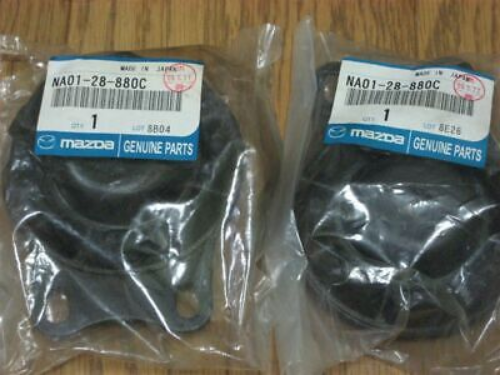 Genuine Mazda OEM Miata MX5 Rear Differential Subframe Bush Mount Stopper 2 set