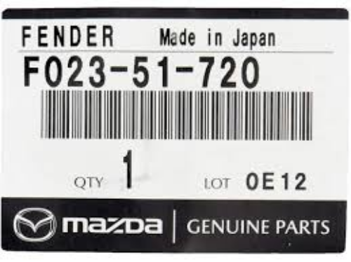 Genuine Mazda OEM Savanna RX-7 SA22C Side emblem pair F023-51-720