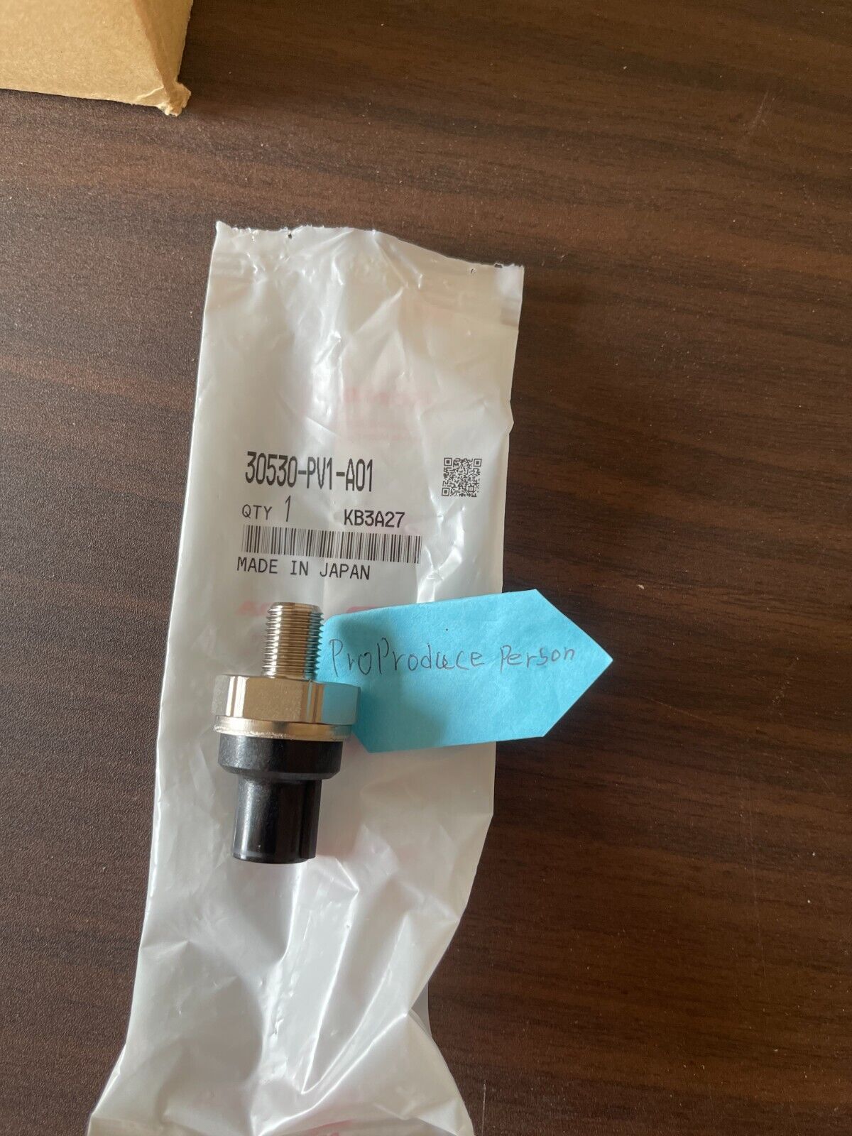 Genuine Honda OEM Acura Civic CR-X DELSOL Integra Knock Sensor 30530-PV1-A01 New