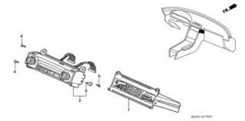 Genuine HONDA NSX NA1 NA2 Auto Air Control Conditioner Computer 79610-SL0-A02