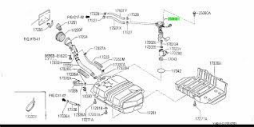 Nissan Genuine OEM GAUGE TANK UNIT Y60 PATROL (GR) 1987/08-1997/09 25060-37J00