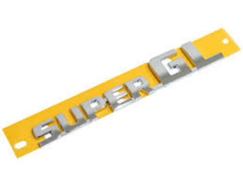 Genuine TOYOTA Hiace Regius Ace 200 SUPER GL S-GL Rear Emblem Budge 75443-26041