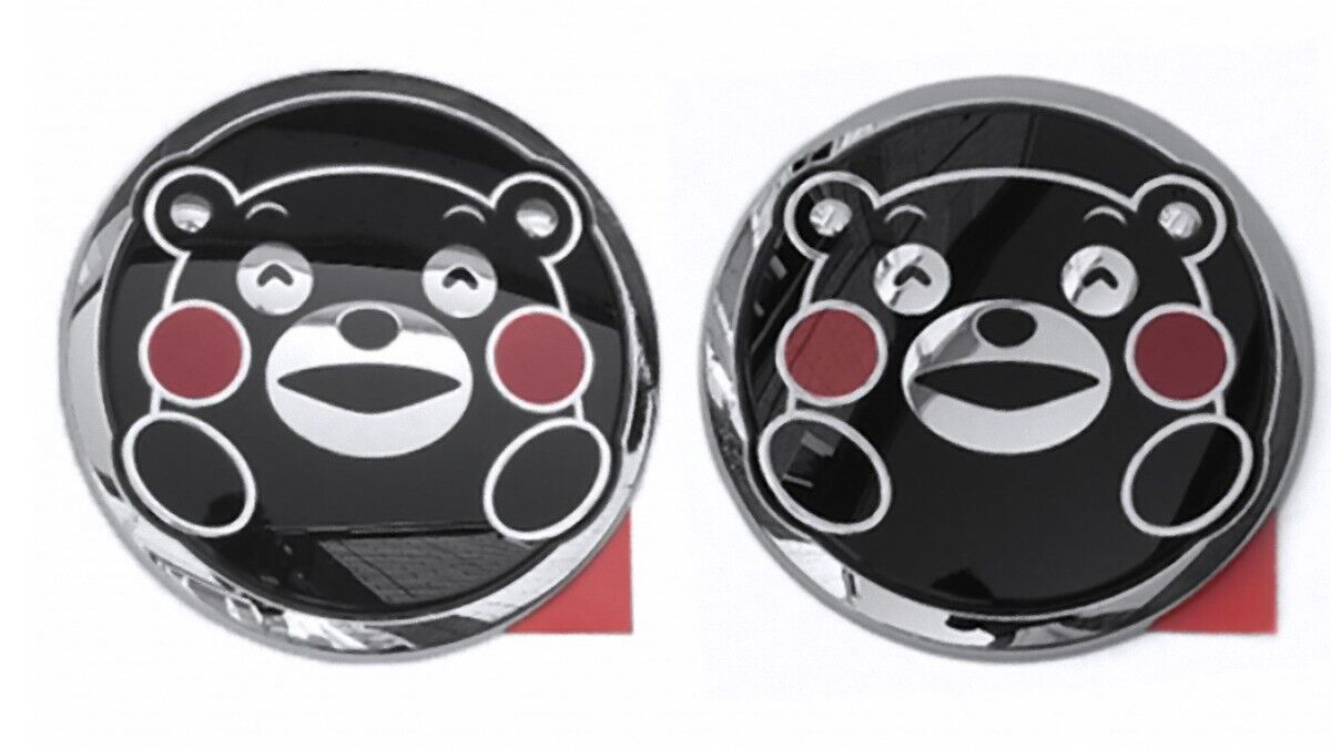 GENUINE HONDA OEM BIKE Z50 MONKEY KUMAMON Tank Emblem 2set Badge