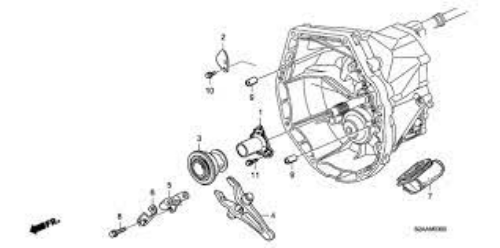Genuine HONDA OEM S2000 ABA-AP1 Premium Guide Release Bearing 21103-PCY-003
