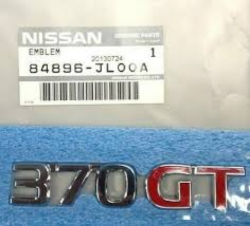 Genuine Nissan OEM 370GT Emblem Infiniti G37 Coupe CV36 84896-JL00A
