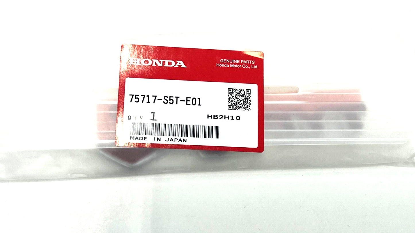 Genuine Honda OEM Civic EP3 Type R Rear Emblem Badge 75717-S5T-E01