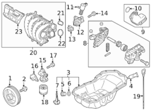 Genuine Mazda OEM VALVE,OIL CONTROL PE01-14-420A