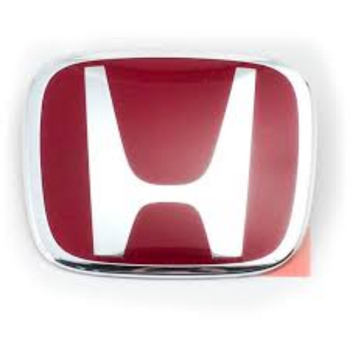 Genuine HONDA OEM CIVIC FD2 Type-R Front Grille Red Emblem Badge