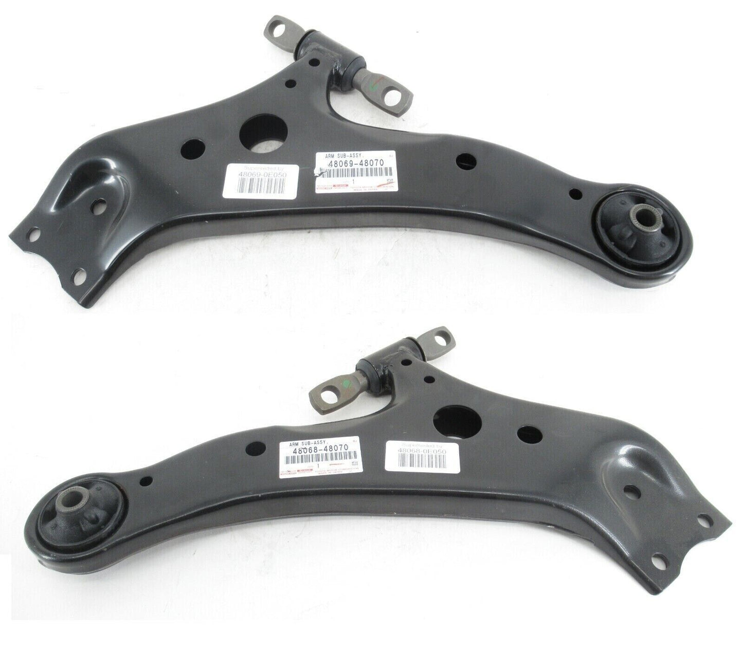 GENUINE TOYOTA OEM HIGHLANDER VENZA RX350 RX450h FRONT LOWER CONTROL ARMS SET