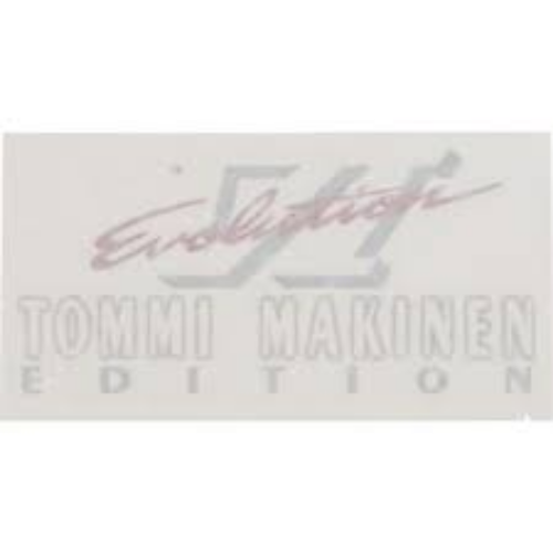Genuine Mitsubishi OEM Evolution VI Tommi Makinen Rear Decal Sticker MR557510