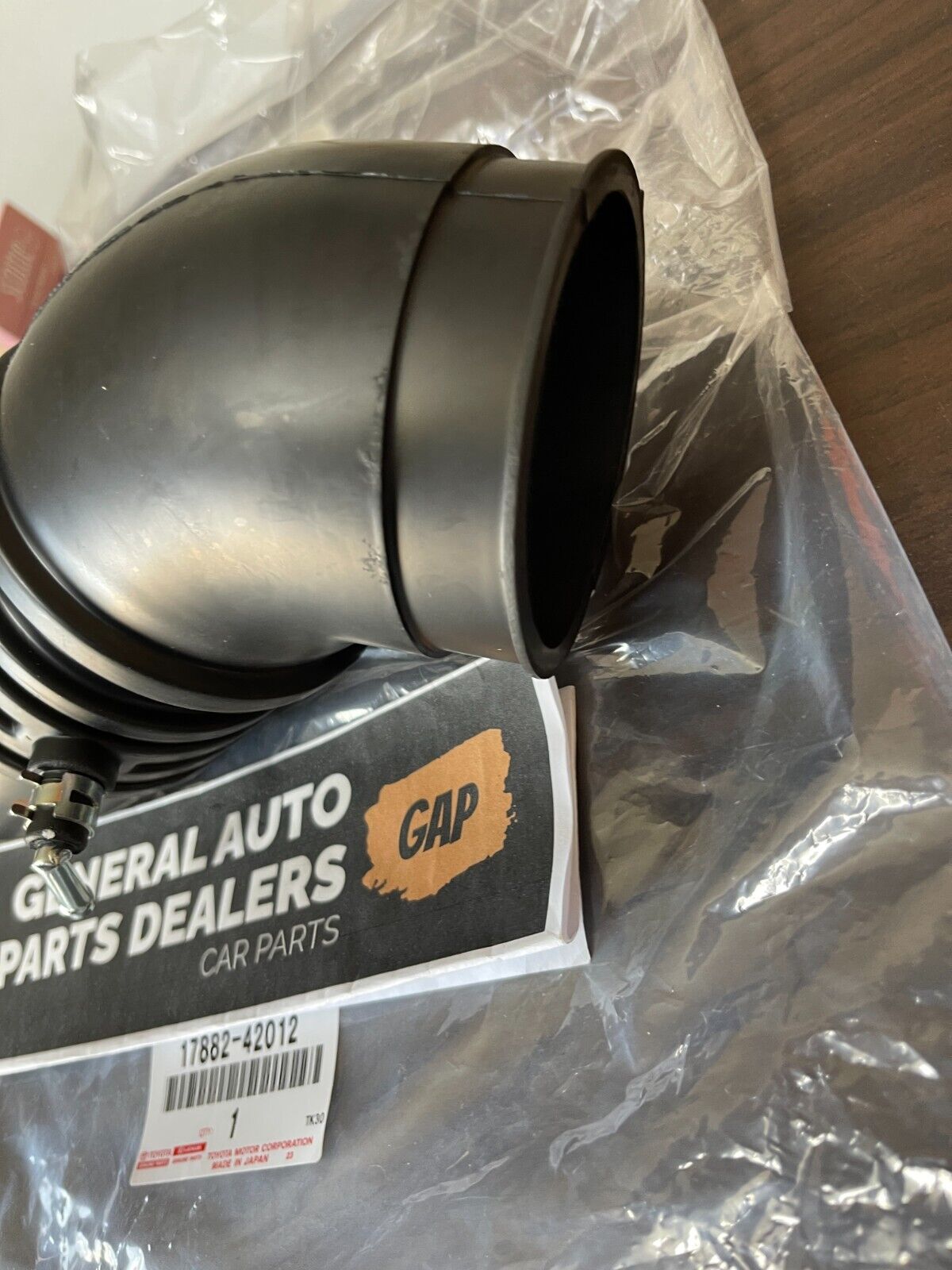 Genuine Toyota OEM Supra MK3 1987-92 7MGTE Turbo Intake Hose Tube 17882-42012