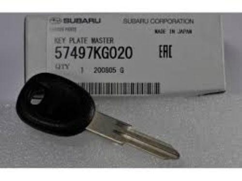 Genuine SUBARU OEM IMPREZA GC8 GF8 1993-2001 Master Blank Key Plate 57497KG020
