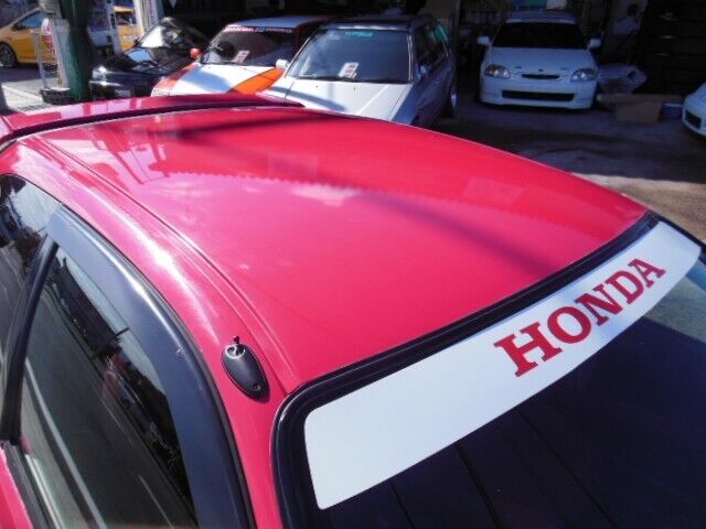 Honda EF9 Primo front white window sticker decal Civic EK9 EG6