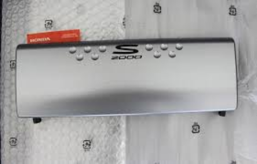 Genuine HONDA OEM S2000 AP1 Cool Silver Radio Lid Cover 77252-S2A-901ZE